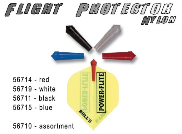 Bull´s Flight Protector Nylon bílý - chránič letek 56719