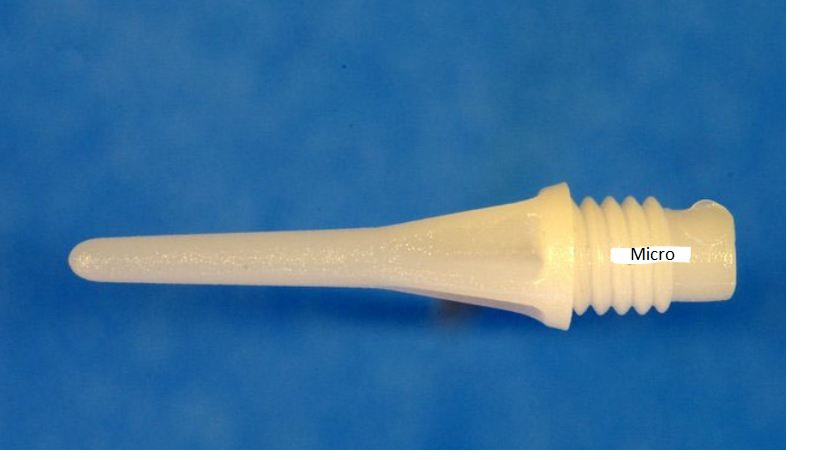 Hroty Harrows Micro bílé 5000 ks