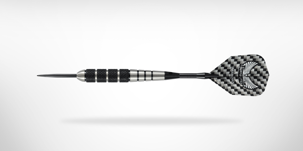 Harrows Šipky Steel Black Jack 24gK