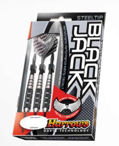 Harrows Šipky Steel Black Jack 20gK