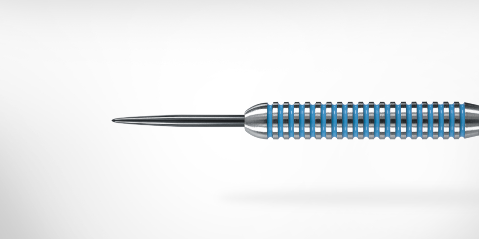 Harrows Šipky Steel Assassin Plus Blue 26gR 80%