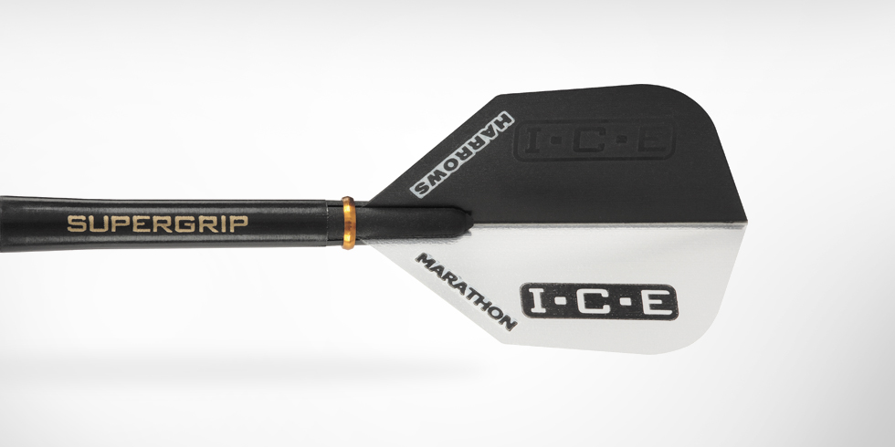 Harrows Šipky Steel Black I.C.E. 90% 25gR