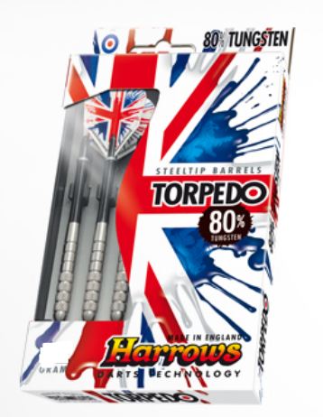 Harrows Šipky Steel Torpedo 80% 25gK