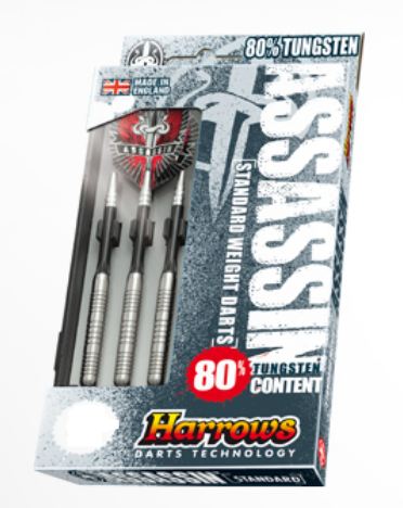 Harrows Šipky Steel Assassin 22gR