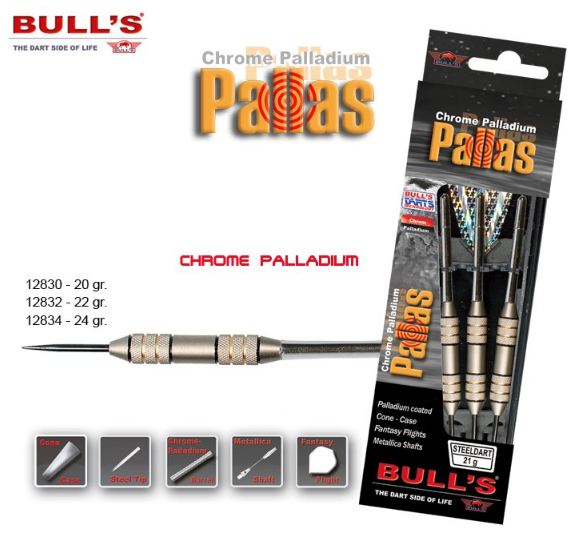 Bull´s Šipky Pallas steel 22gr. 12832