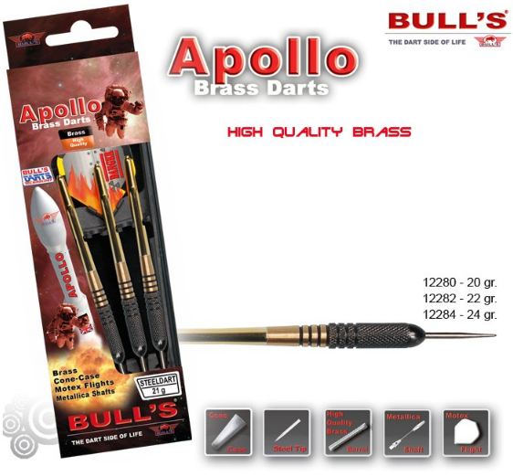 Bull´s Šipky Steel Apollo 24gr. 12284