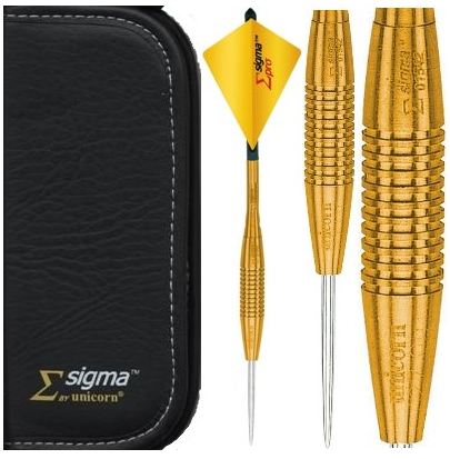 Šipky Unicorn Sigma Pro 970 27gr. Golden steel 10949