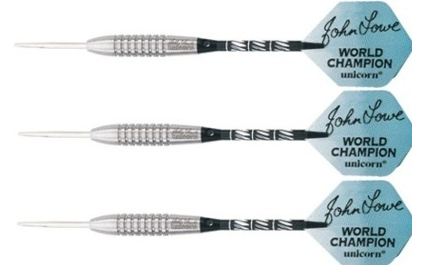 Šipky Unicorn Steel World Champion 23gr. John Lowe 10163