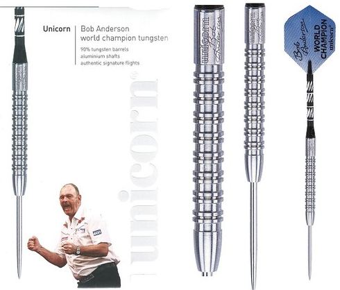 Šipky Unicorn Steel World Champion 24gr. Bob Anderson 10181