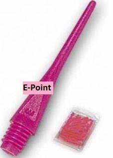 Hroty E-Point Empire Dart neon růžové dlouhé 200ks