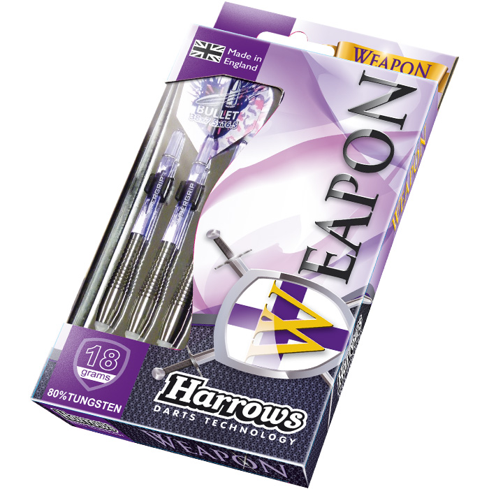 Harrows Šipky Weapon 80% Stilletto 18gR