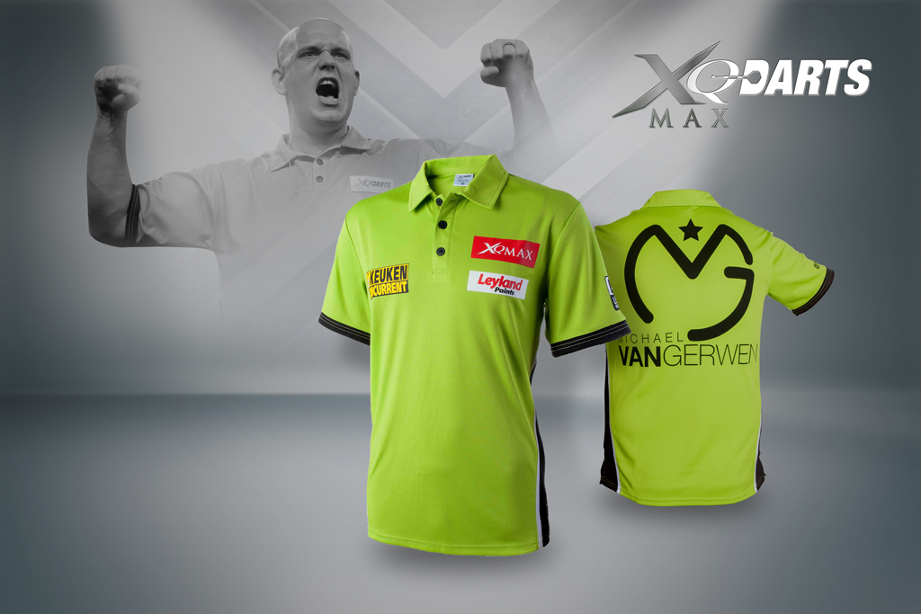 XQMax Darts Polotriko/košile Michael van Gerwen - Replica match shirt vel. S