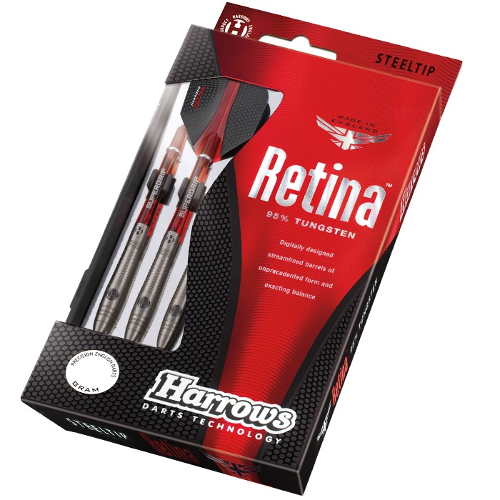 Harrows Šipky Steel Retina 95% 25gR