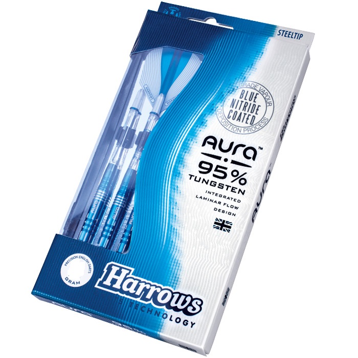 Harrows Šipky Steel Aura 95% A1 23gR