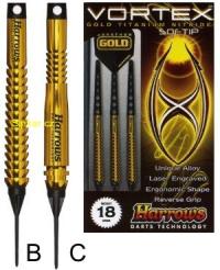Harrows Šipky Vortex Gold 18gR Style C