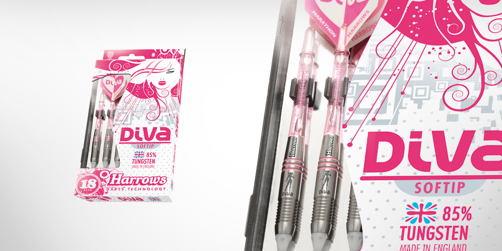 Harrows Šipky Diva 18gR Style A