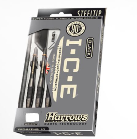 Harrows Šipky Steel Black I.C.E. 90% 21gR