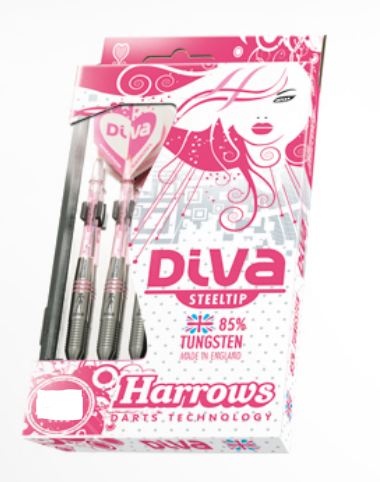 Harrows Šipky Steel Diva 85% 26gR