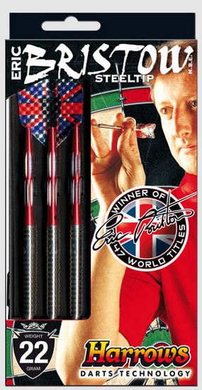 Harrows Šipky Steel Eric Bristow 90% 22gR
