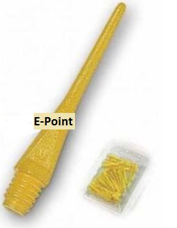 Hroty E-Point Empire Dart žluté dlouhé 30ks