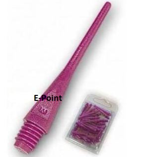Hroty E-Point Empire Dart fialové dlouhé 50ks
