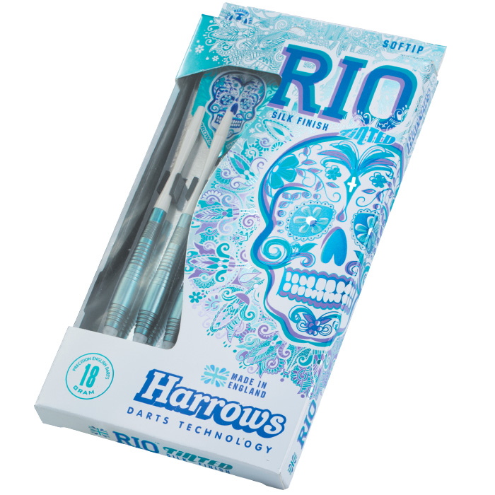 Harrows Šipky Rio Blue 18gR