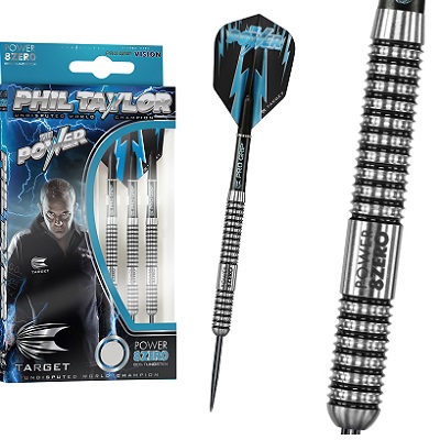 Šipky Target Steel Power 8Zero - Phil Taylor - 21 g