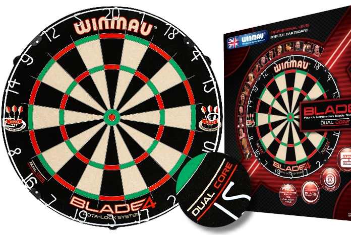 Sisálový Terč Winmau Blade 4 Dual Core with Rota Lock