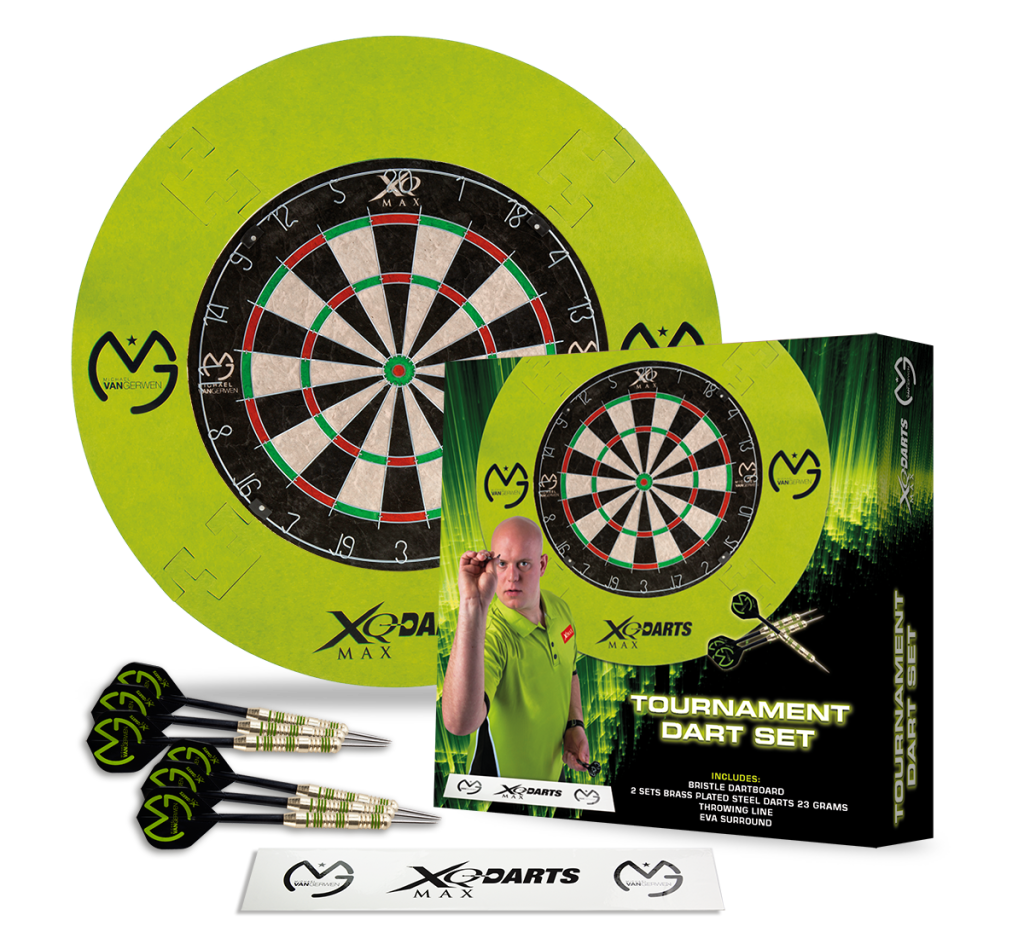 XQMax Dartset Michael van Gerwen - Sisalový terč - Surround - šipky