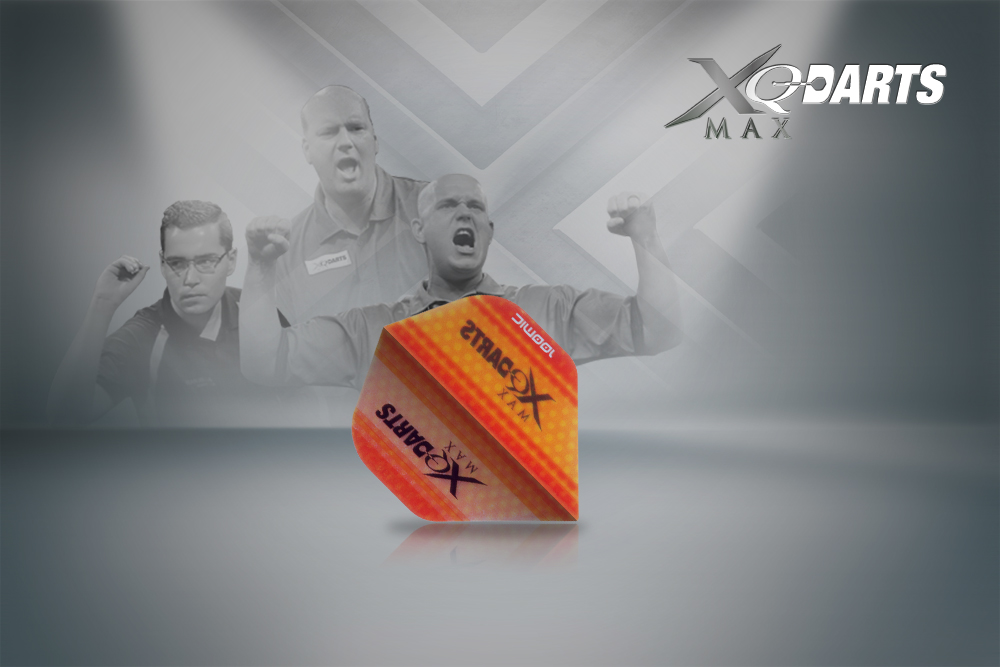 XQMax Darts Letky XQMax 100 - Transparent Orange