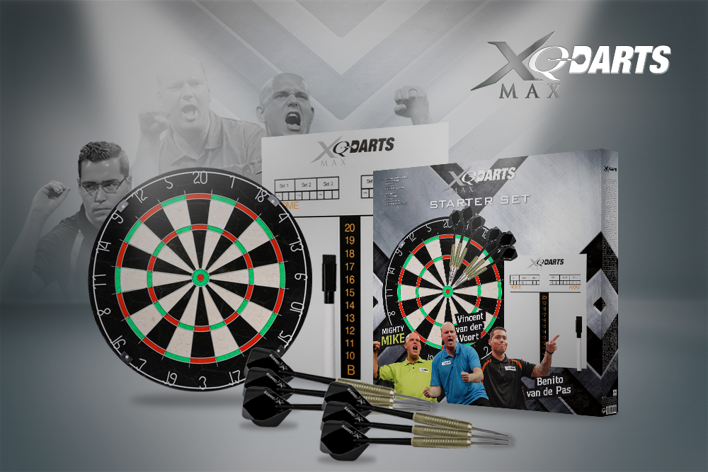 XQMax Darts Sisalový terč Starter set Europe