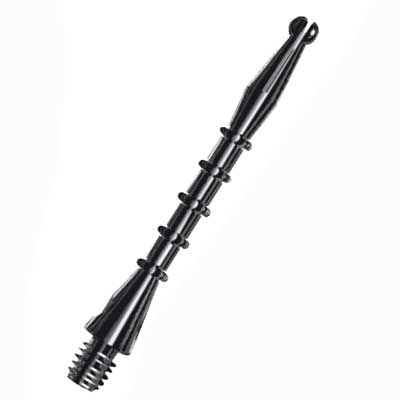 Násadky Crown Harrows midi černé 0111