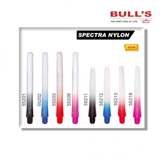 Násadky Spectra nylon Bull´s dlouhé modré 55202