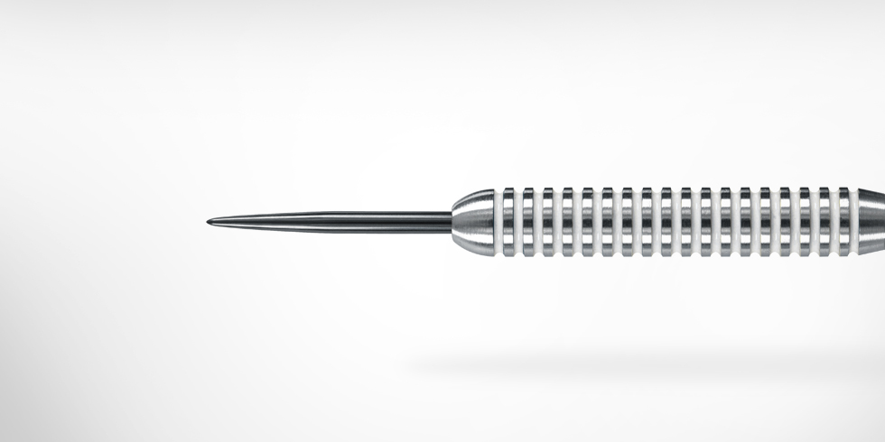 Harrows Šipky Steel Assassin Plus žluto-bílé 22gR 80%