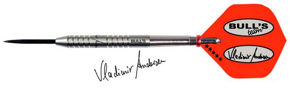 Bull´s Šipky Steel Champions Vladimir Andersen (DK) 18gr. 14192