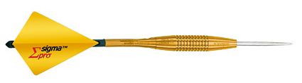 Šipky Unicorn Sigma Pro 970 21gr. Golden steel 10946