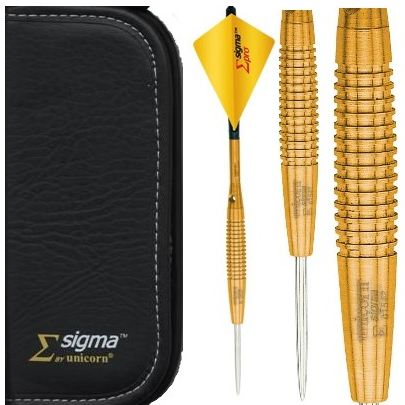 Šipky Unicorn Sigma Pro 950 22gr. Golden steel 10954