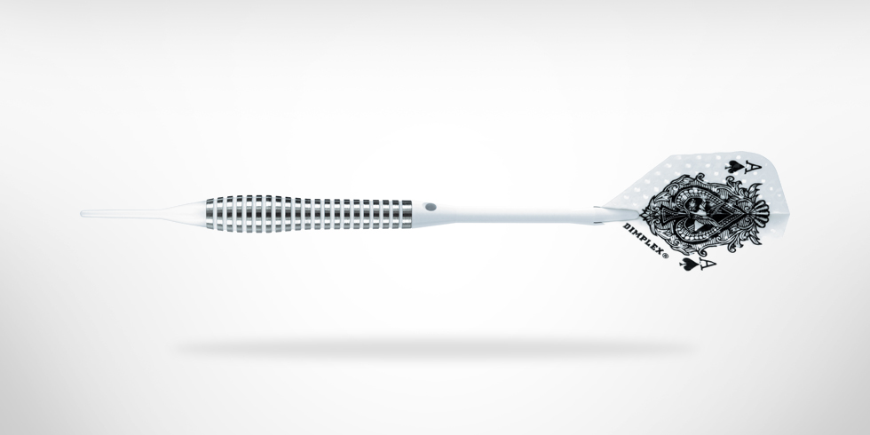 Harrows Šipky Assassin Plus 18gR Style B White