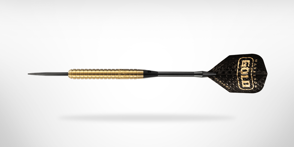 Harrows Šipky Steel Gold 22gR Eric Bristow 90%
