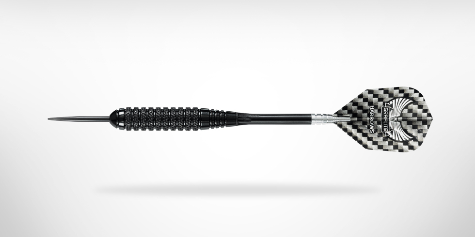 Harrows Šipky Steel Black Arrow 23gK