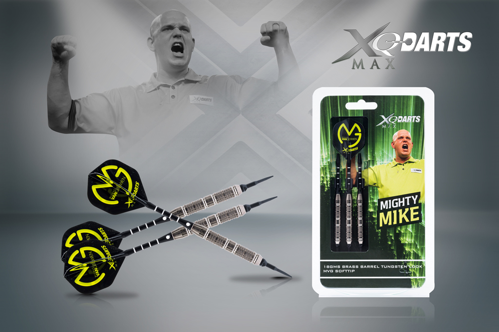 XQMax Šipky soft Michael van Gerwen 18gR. - Mighty Mike