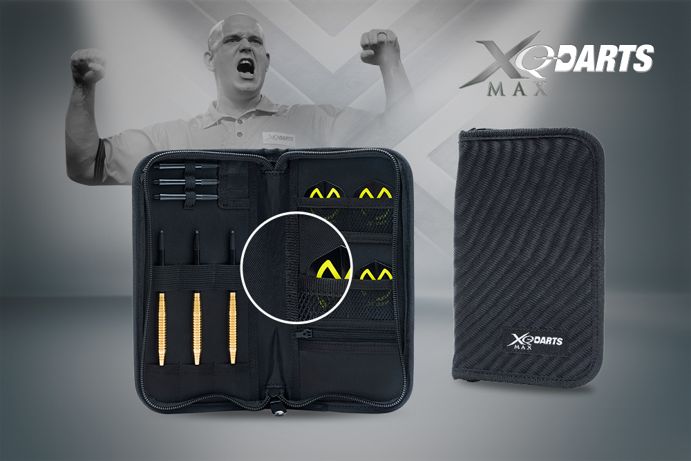Pouzdro pro šipky XQMax Darts - Dartsbag Black