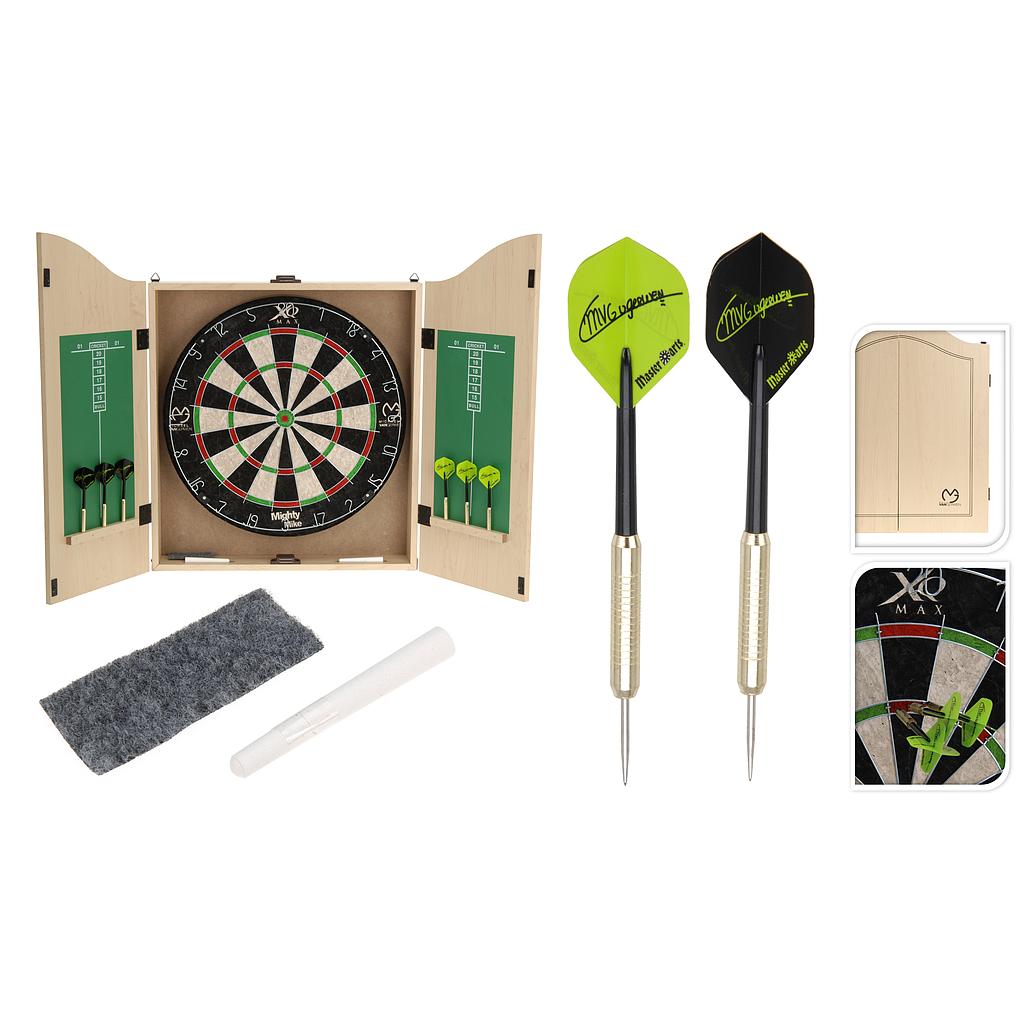 XQMax Darts Kabinet Michael van Gerwen - přírodní