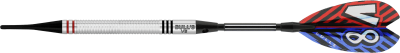 Bull´s Šipky V8 Power Ringed Grip 18gr. 18618