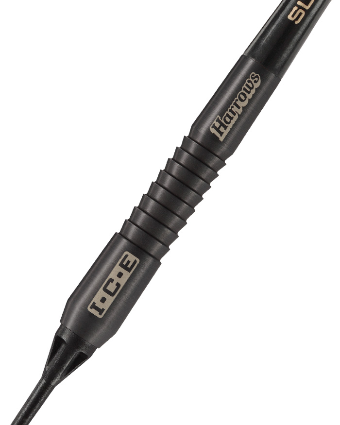 Harrows Šipky Black I.C.E. 18gR Zero