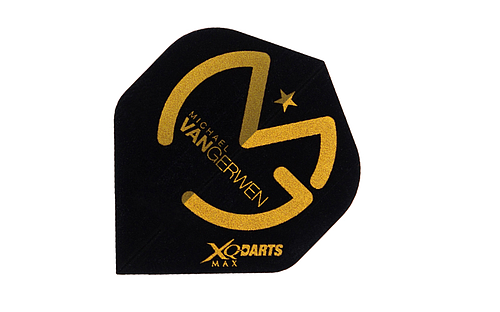 XQMax Darts Letky XQMax 100 - Michael van Gerwen - MvG Black Gold
