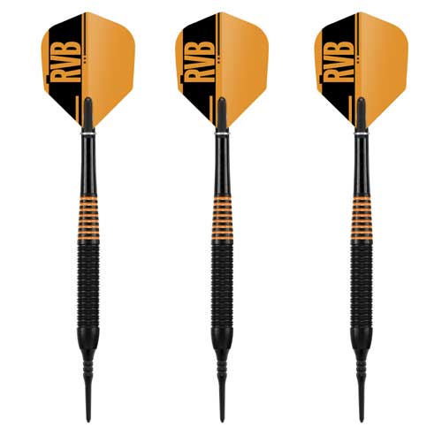 Šipky TARGET black brass Raymond van Barneveld 19g