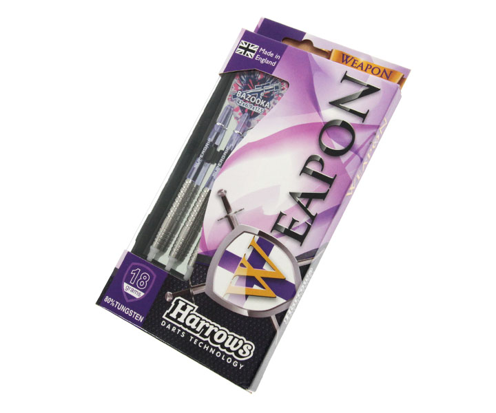 Harrows Šipky Weapon 80% Bazooka 18gR