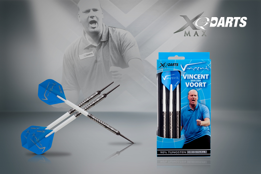 XQMax Šipky softové 90% Tungsten Vincent van der Voort 18gR.