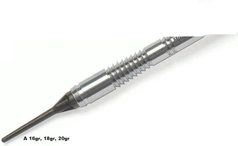 Harrows Šipky Vortex Silver 20gR Style A